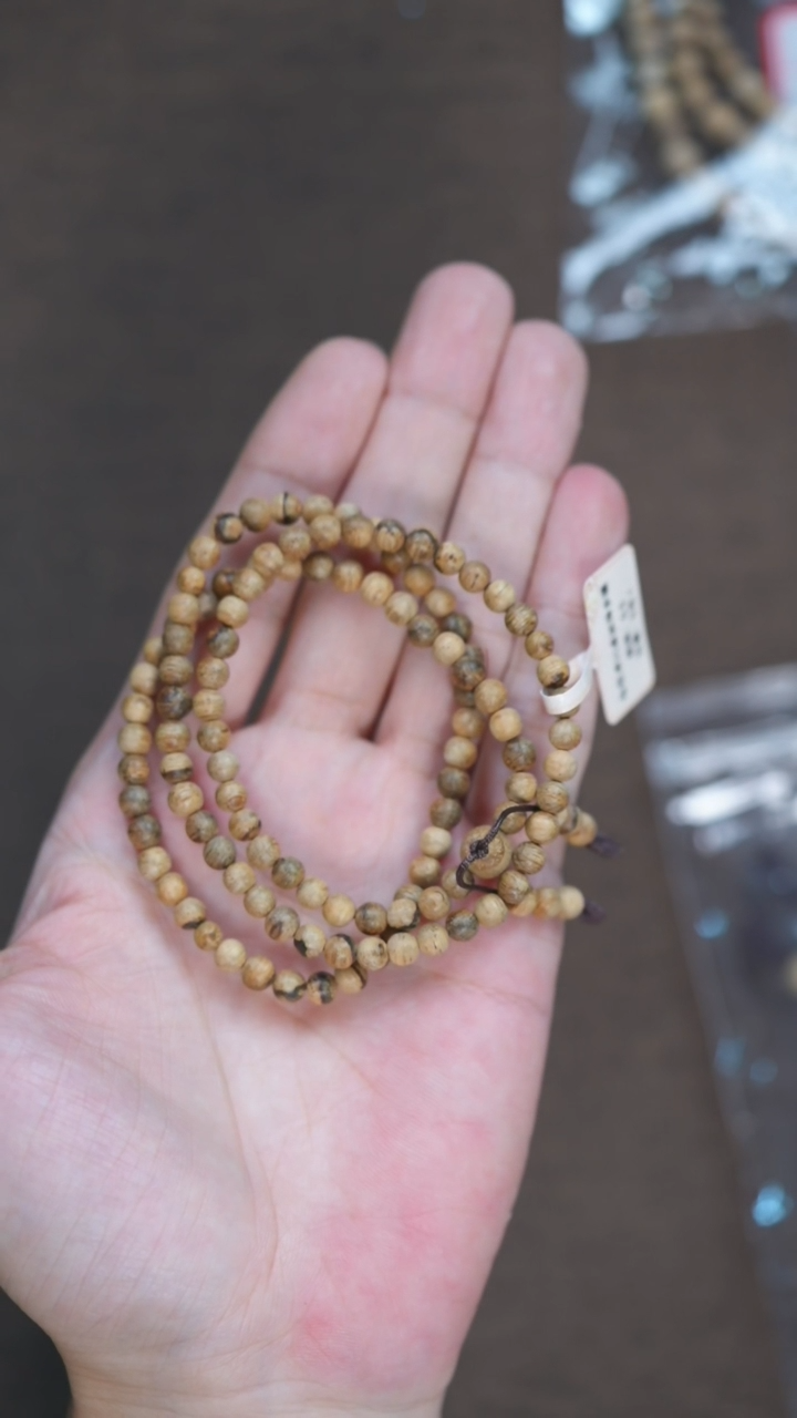 手串沉香马尼涝沉香0.5多圈5g+