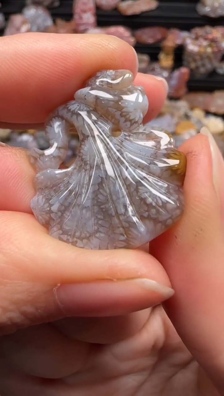 【闪购商品】硅化珊瑚（珊瑚玉）颈饰未镶嵌630