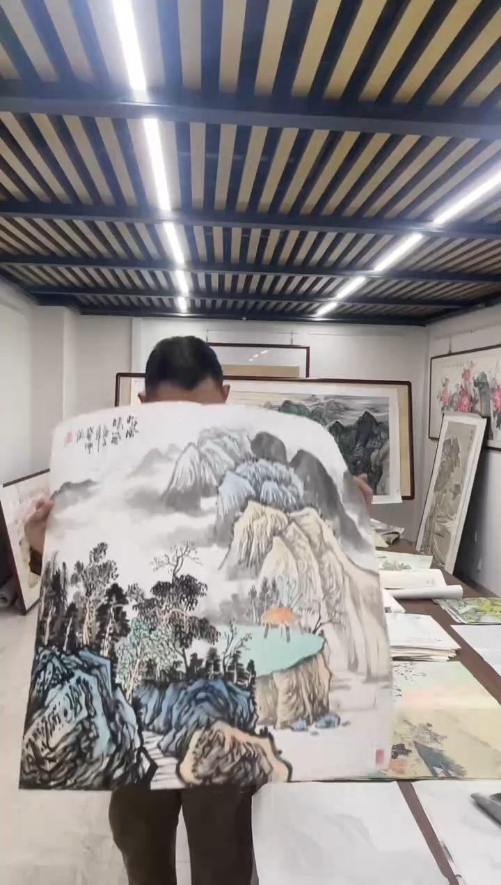 国画融易专属链接-松风晴岚