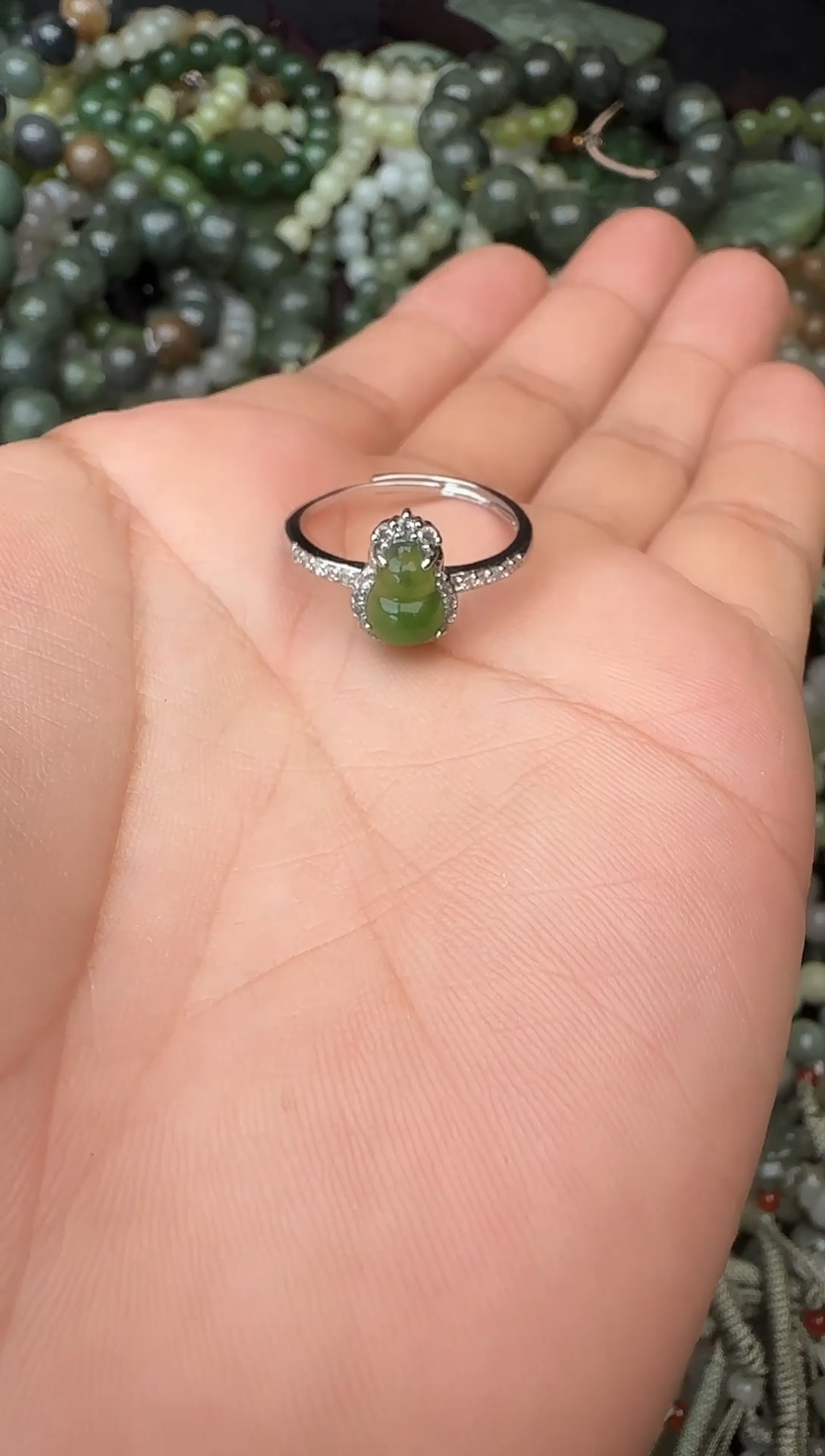 颈饰未镶嵌和田玉拍一发一