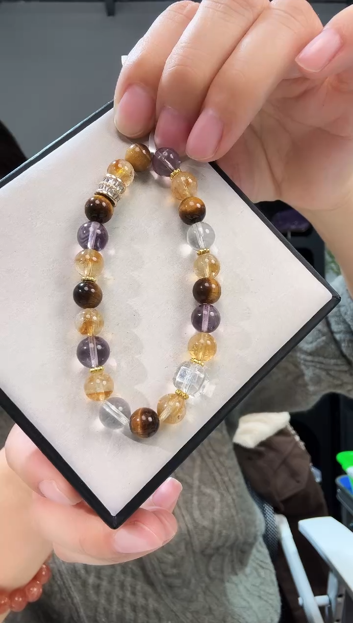 未镶嵌手链水晶优0795 约7mm