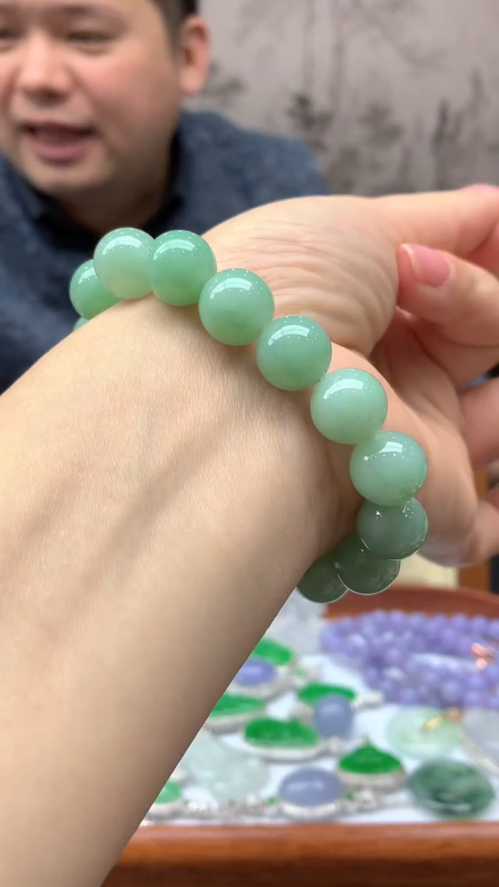 【闪购商品】翡翠手串未镶嵌276-天然翡翠