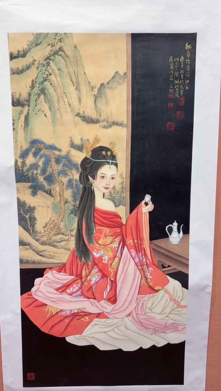 国画师立照老师国画作品