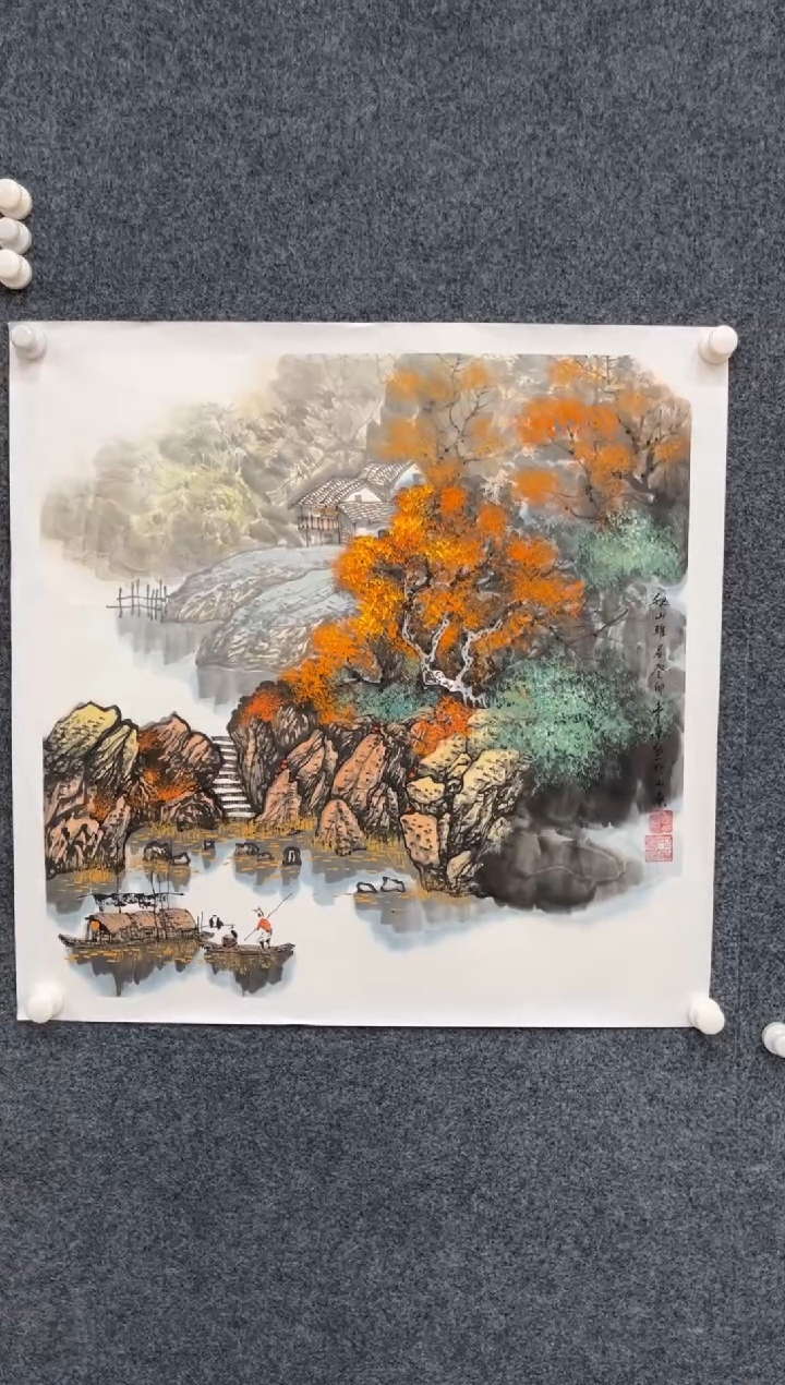 【闪购商品】国画2.11-艺术-黄春香-四尺斗方048