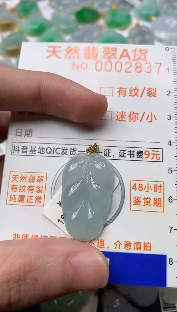 【闪购商品】翡翠颈饰18K金镶嵌5.........