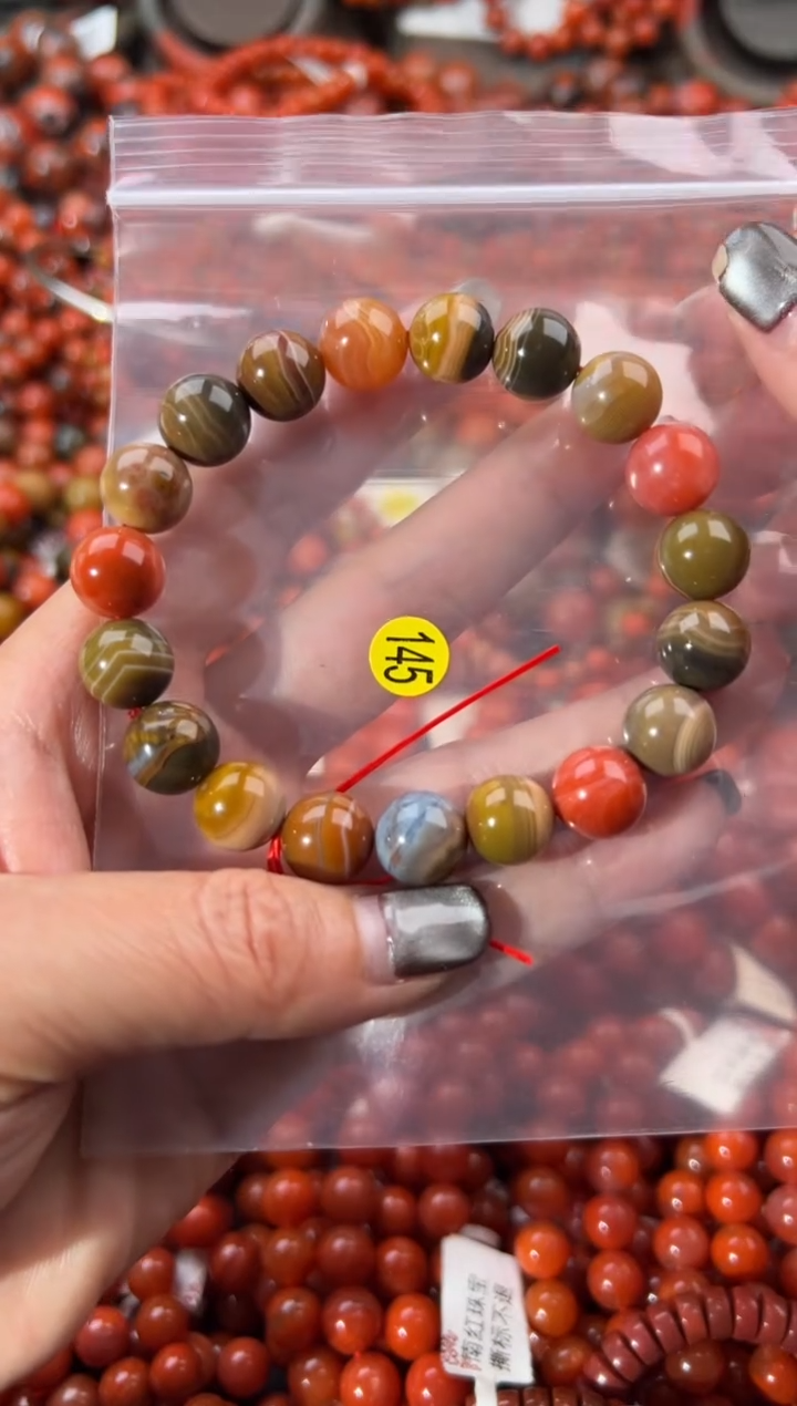 未镶嵌手串南红玛瑙11+