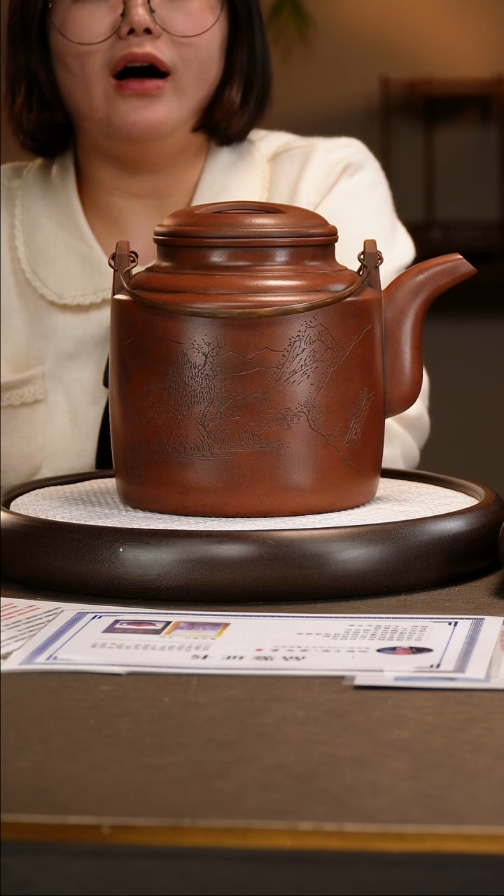 紫砂茶壶【CM】紫泥 洋桶 4800cc