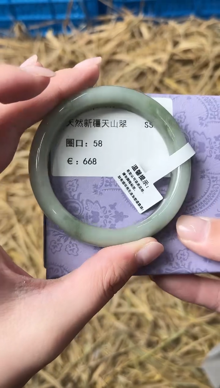 未镶嵌手镯石英质玉T-771