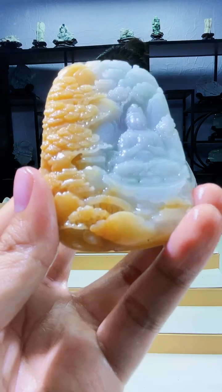 【闪购商品】定制翡翠未镶嵌毛货01210050 
