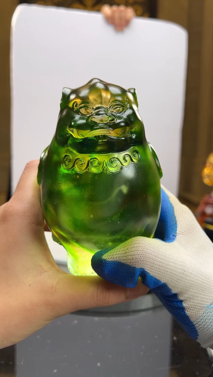 【闪购商品】摆件CML010-1祖母绿天禄貔貅