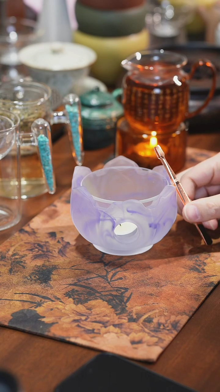 【闪购商品】紫琉璃温茶器哈哈