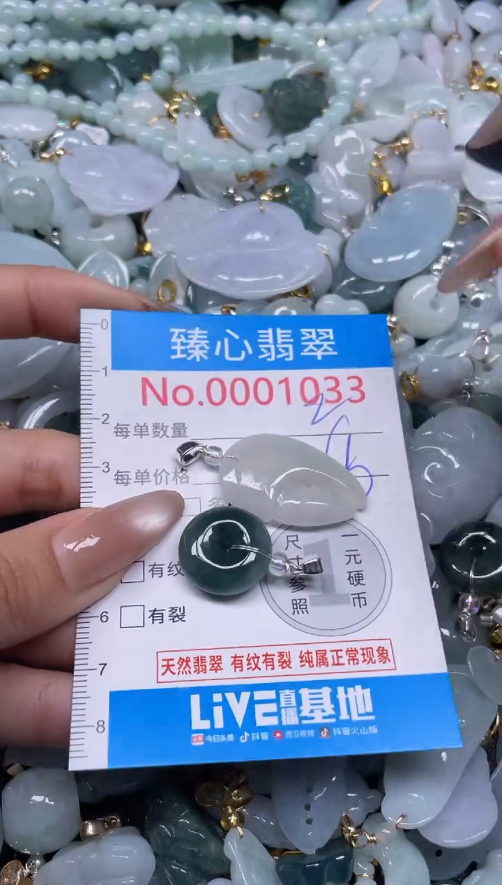 颈饰未镶嵌翡翠1033