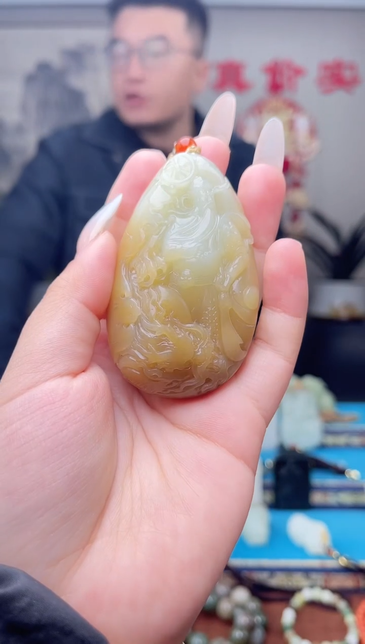 【闪购商品】和田玉挂件未镶嵌1