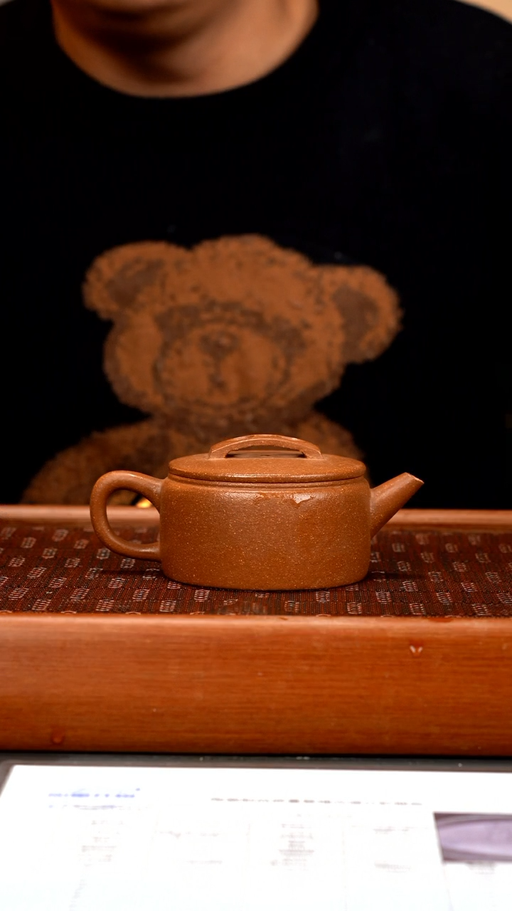 【闪购商品】紫砂茶壶汉瓦 蟹黄段泥