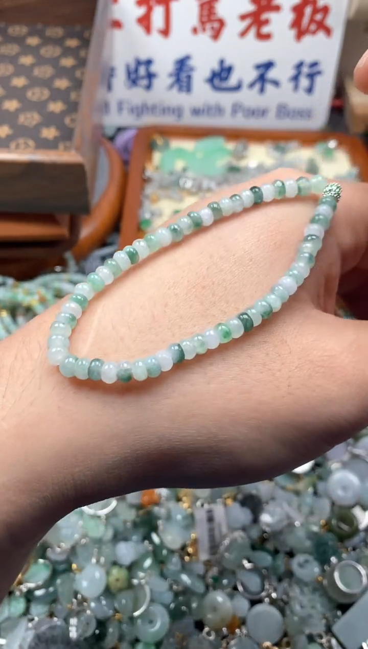 【闪购商品】翡翠颈饰未镶嵌哥哥