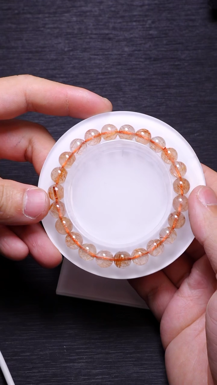 【闪购商品】水晶单圈未镶嵌Q054铜发晶单圈8mm