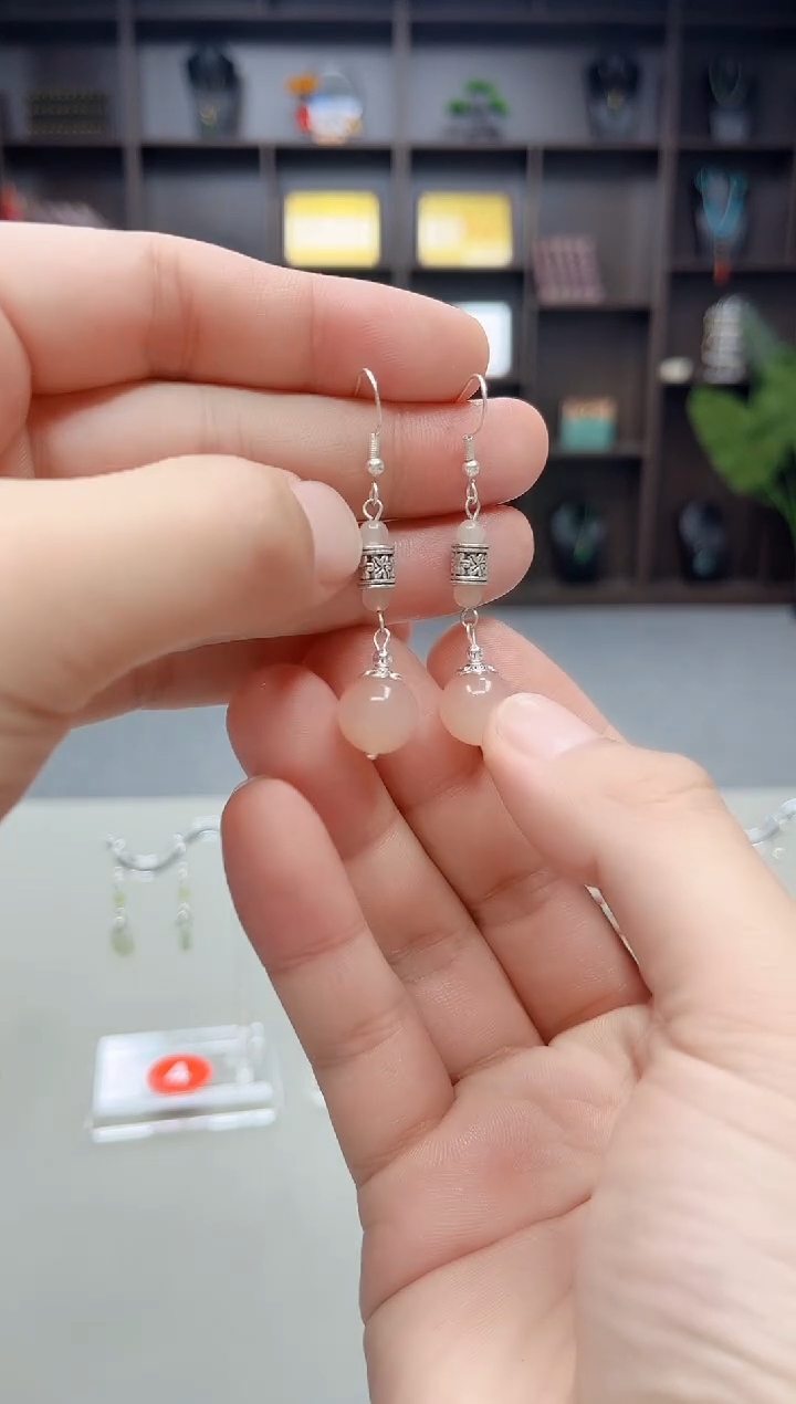 未镶嵌耳饰玛瑙/玉髓338000