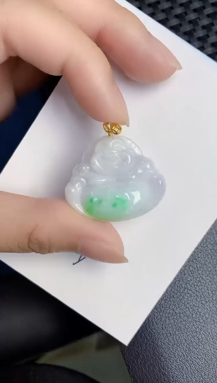 翡翠未镶嵌颈饰000000000