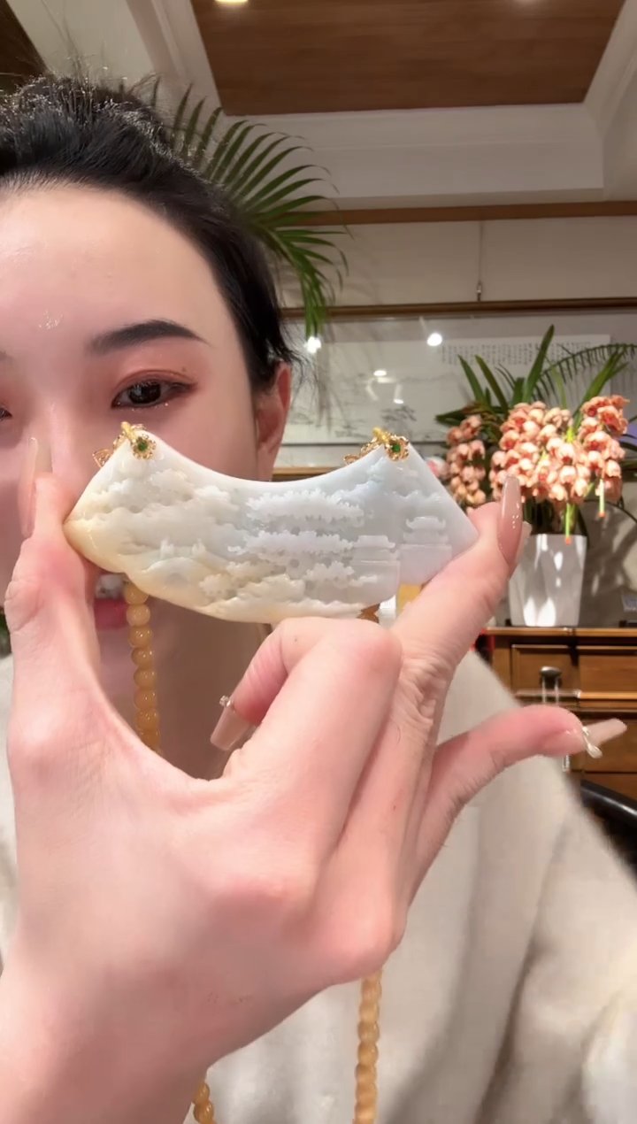 【闪购商品】翡翠颈饰未镶嵌国风