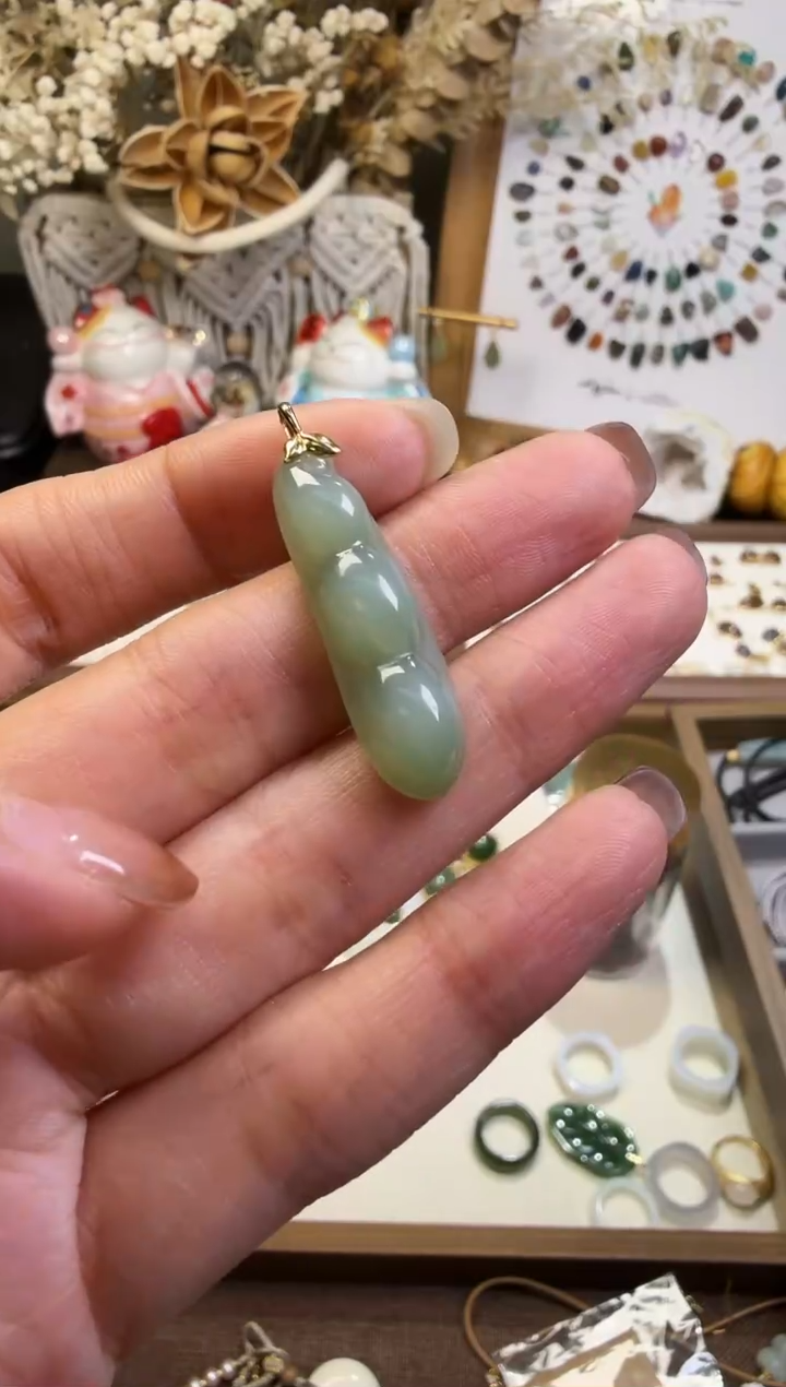 水晶摆件未镶嵌吊坠