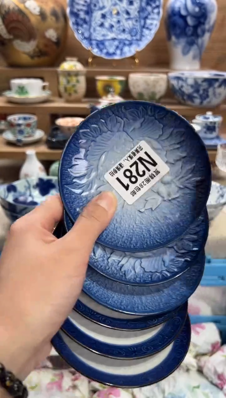 瓷片石*花     N281