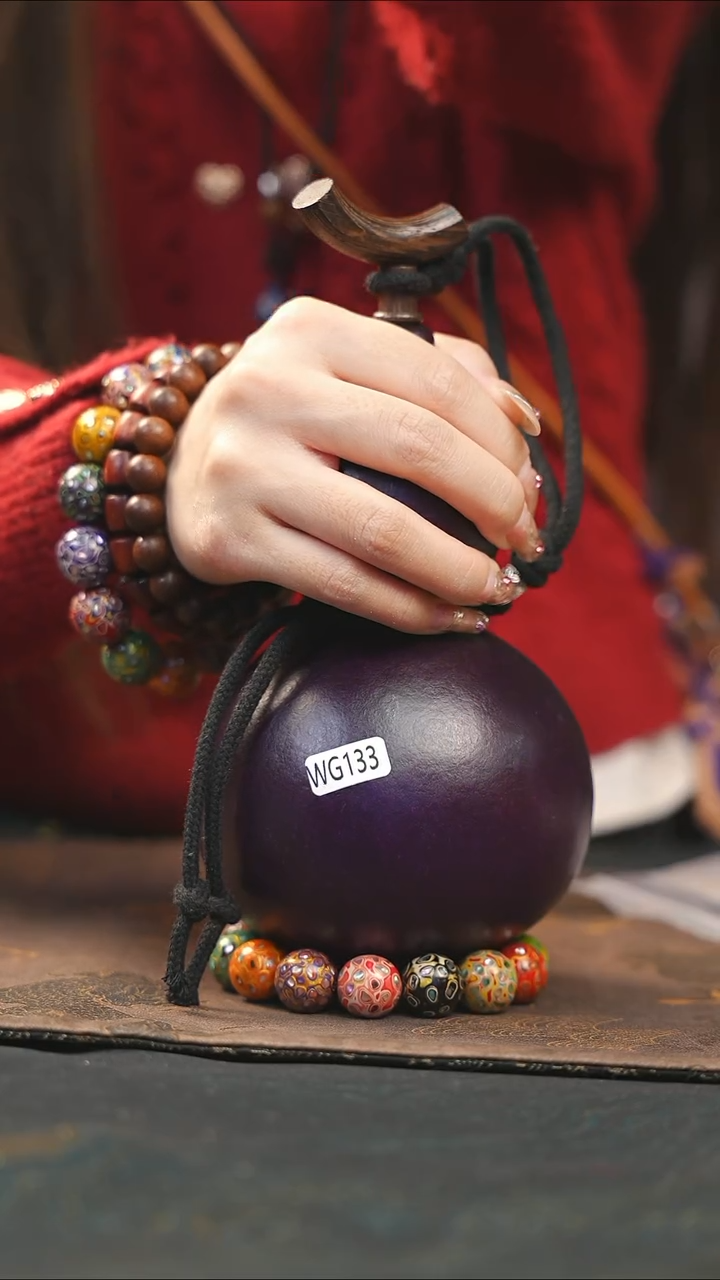 【闪购商品】WG133紫色中容量酒葫芦随缘发