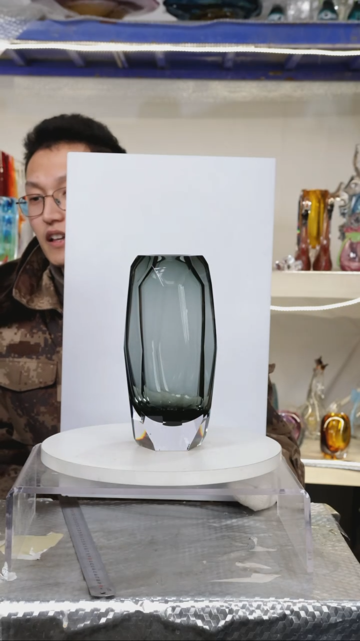 【闪购商品】琉璃【幻彩】高24精品琉璃正常手工痕迹