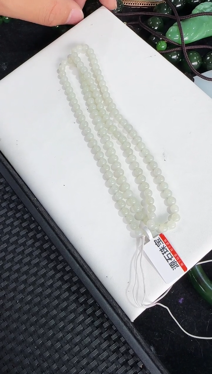 【闪购商品】和田玉项链未镶嵌米达108卡5左右多样性发一