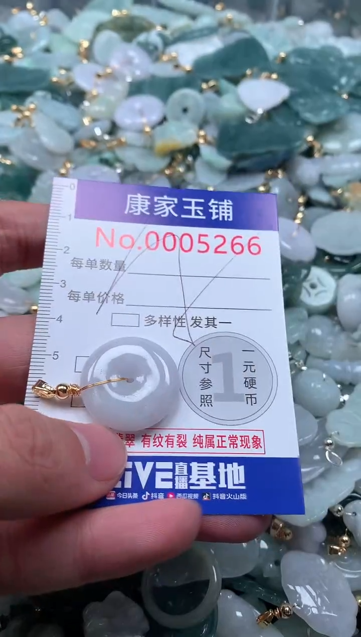 【闪购商品】翡翠吊坠(不含链)未镶嵌5266多样性发其一