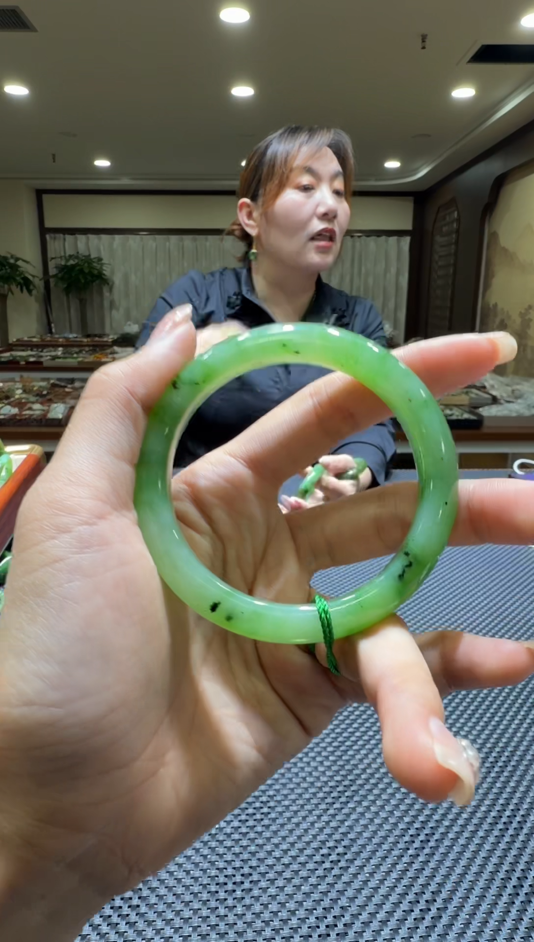 颈饰未镶嵌和田玉手镯58