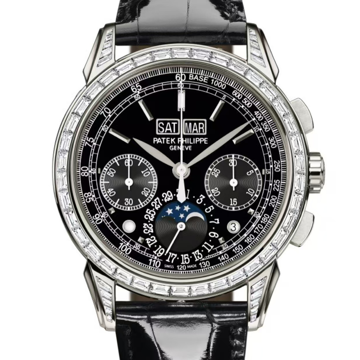 99新 Patek Philippe/百达翡丽 哈奢馆/名表/百达翡丽5271/19全套