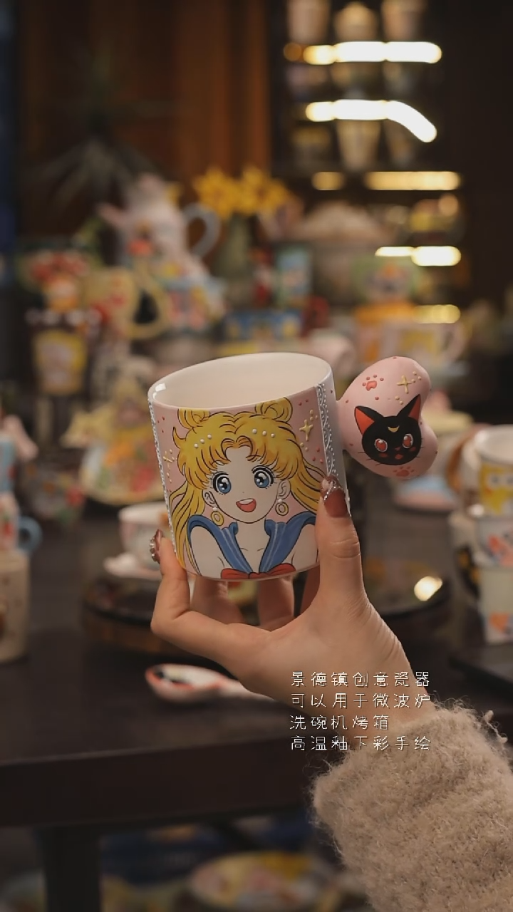 景德镇釉下彩绘设计师款式陶瓷