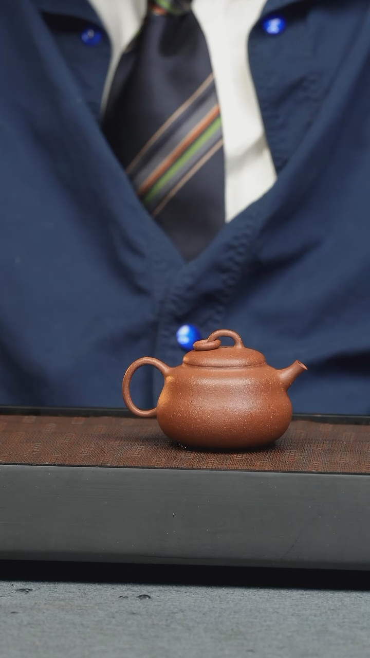 【闪购商品】紫砂茶壶五堂 小福禄-75cc