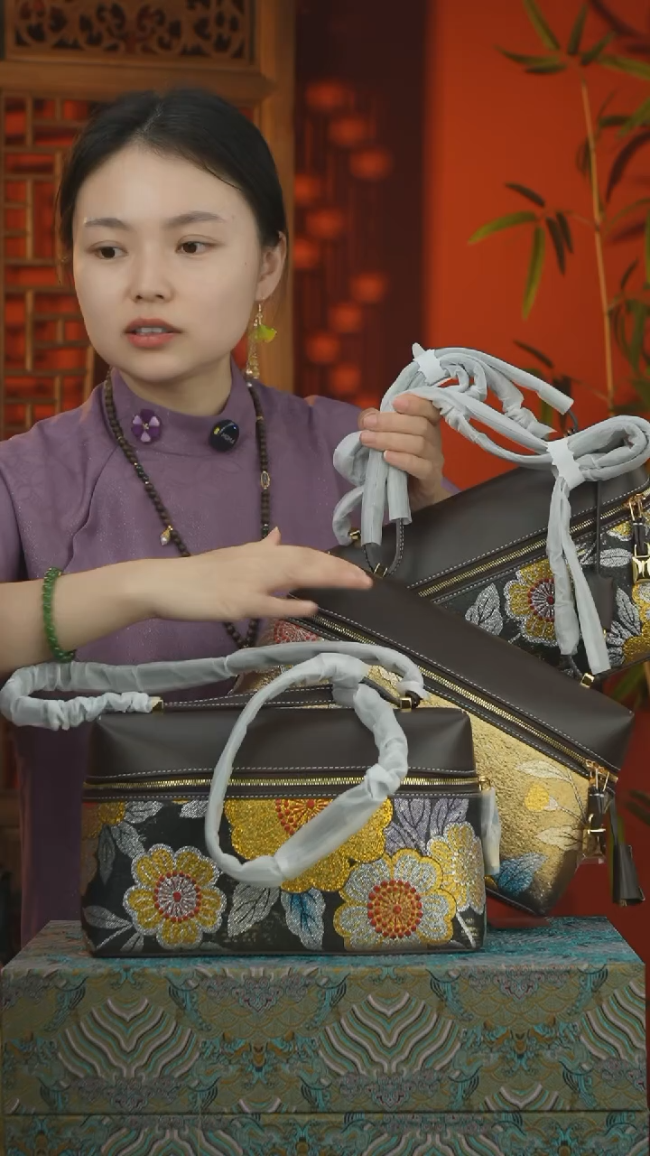 刺绣纯手工非遗国风饰品