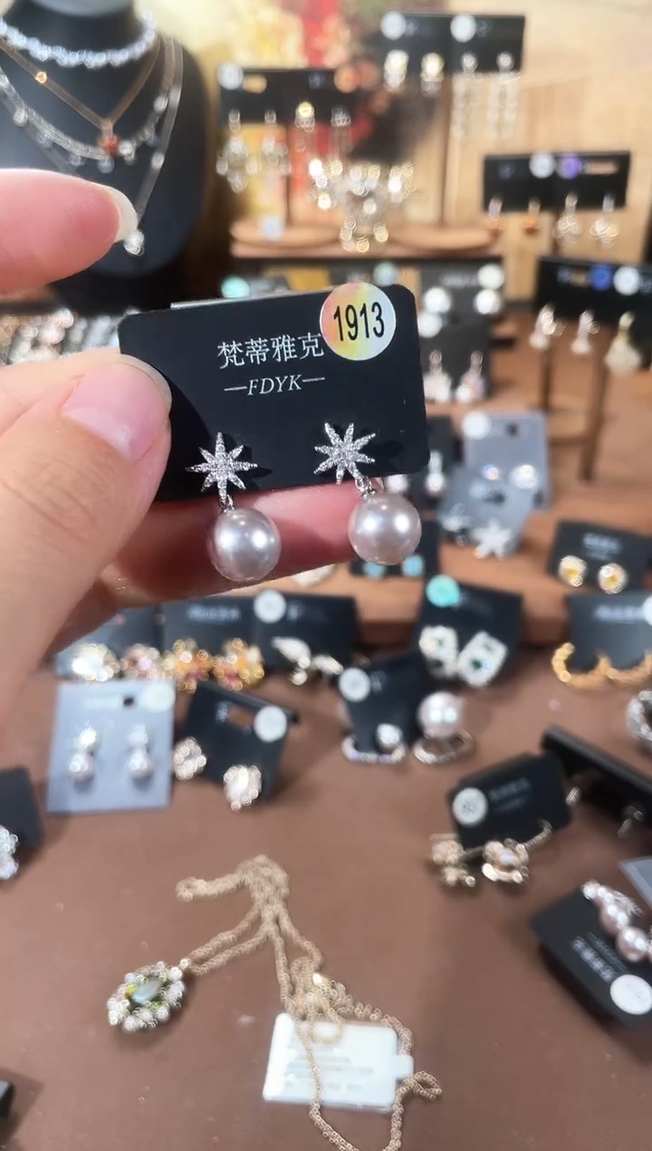 合金925银锆石梵1913