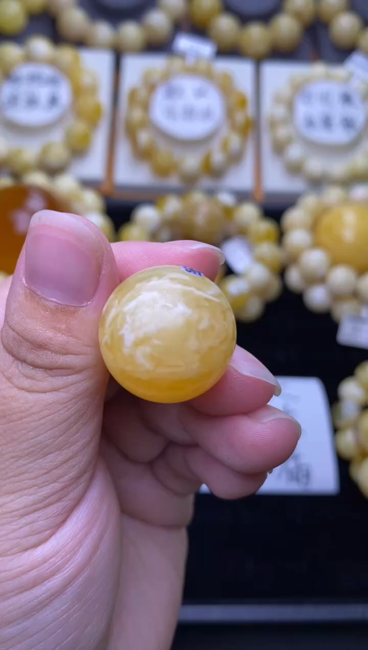 裸石琥珀未镶嵌大小姐珠宝严选25