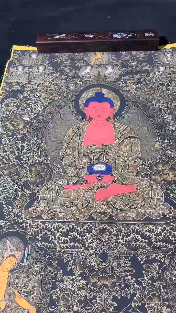 卷轴画藏式珍藏彩绘艺术馆130