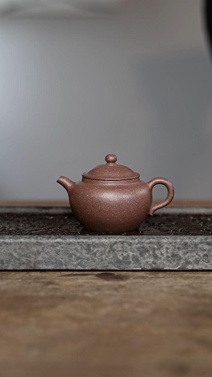 【闪购商品】紫砂壶古莲子大水潭天青泥140cc