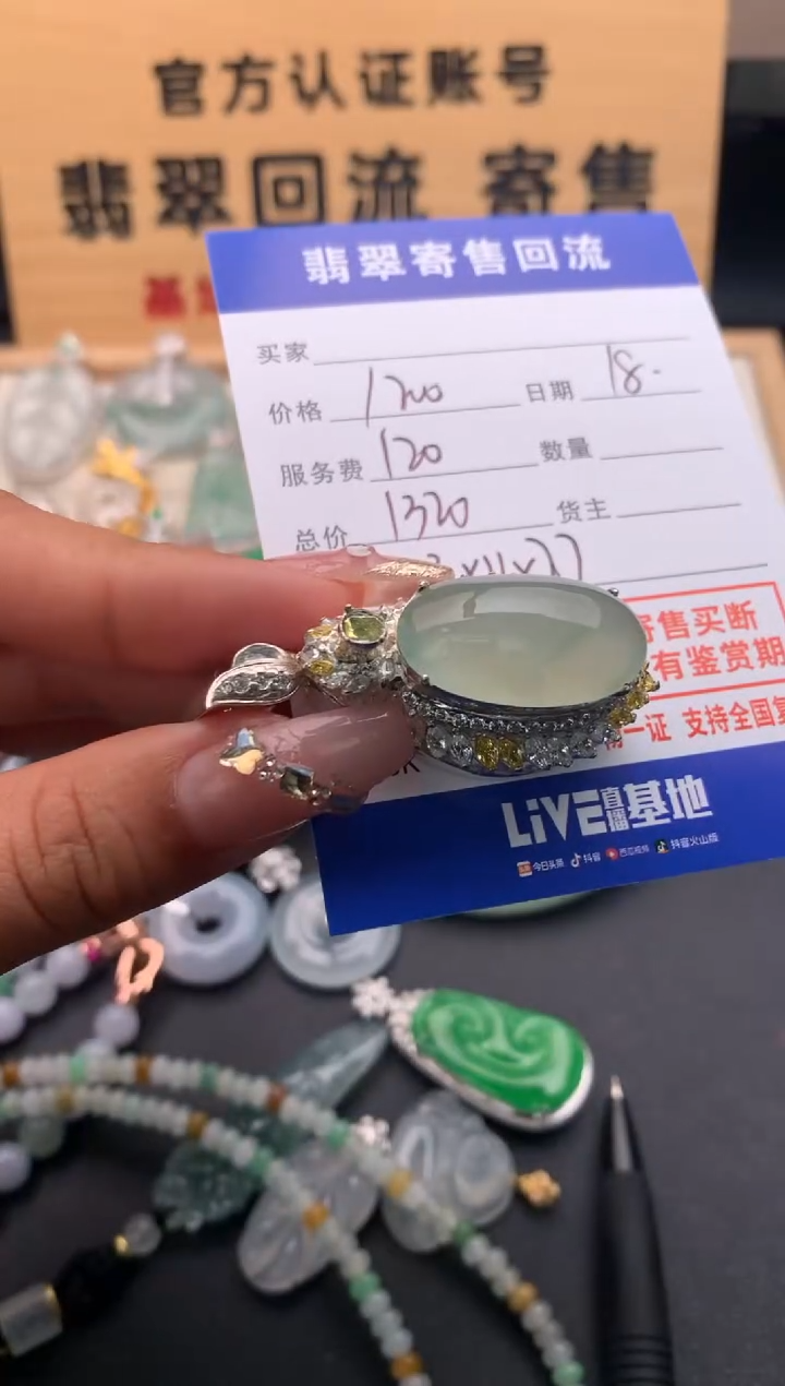 【闪购商品】翡翠颈饰未镶嵌10124702