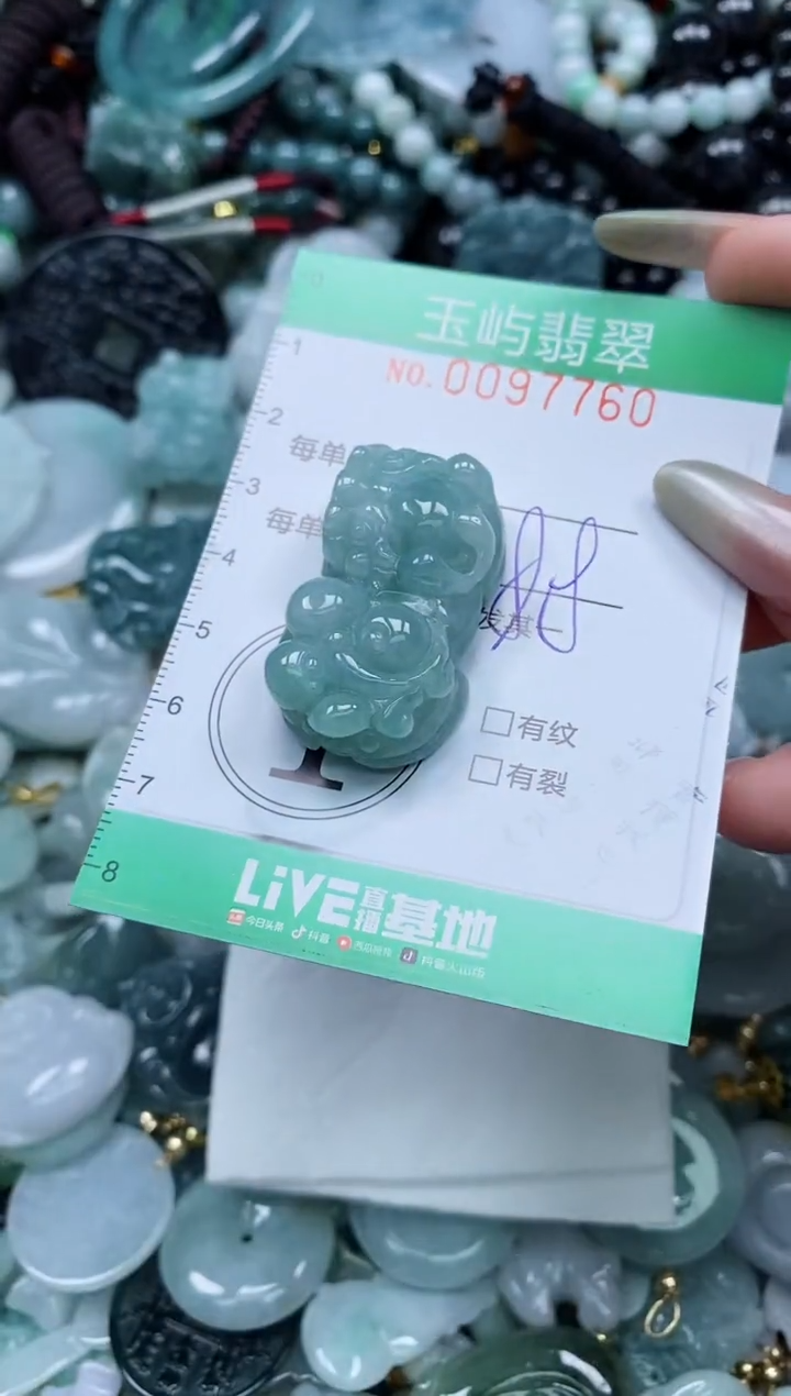 【闪购商品】翡翠未镶嵌颈饰闪购0097760