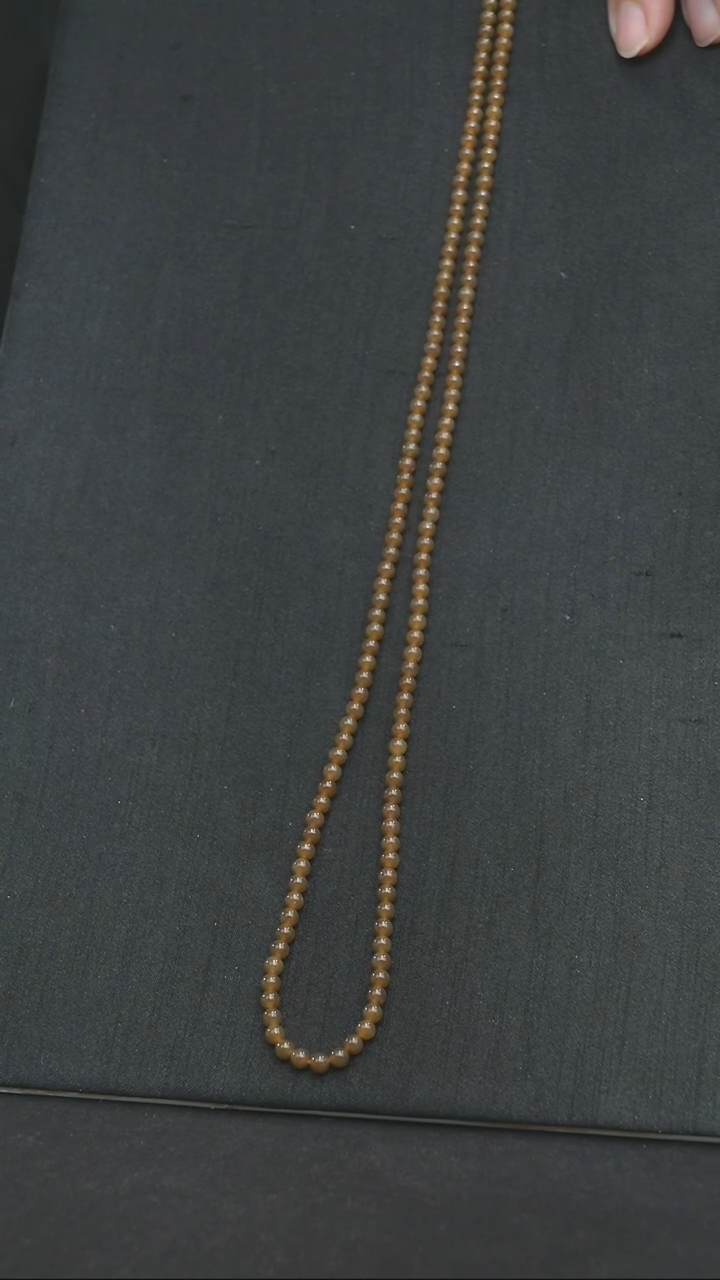 颈饰未镶嵌和田玉3.9mm