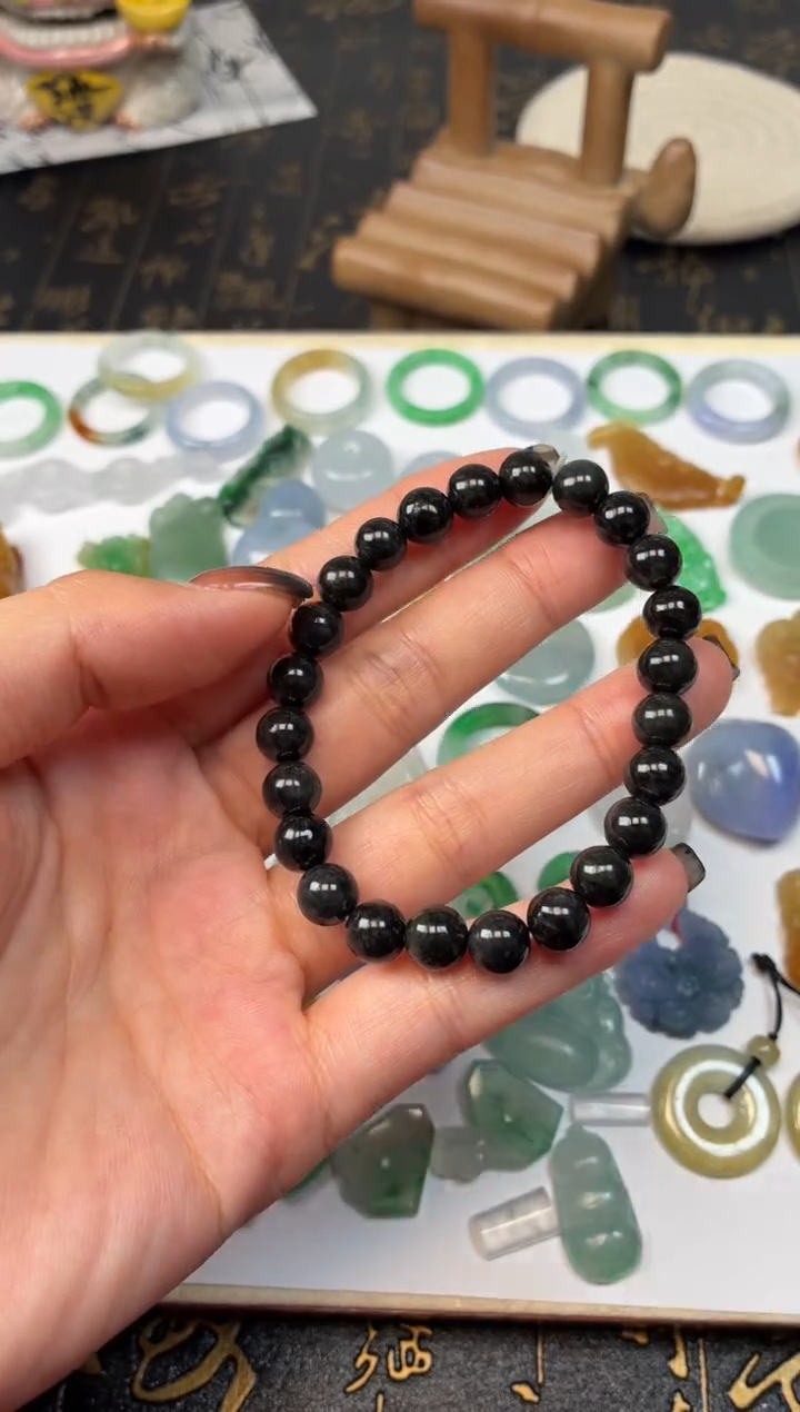 未镶嵌手链翡翠紫***^手链