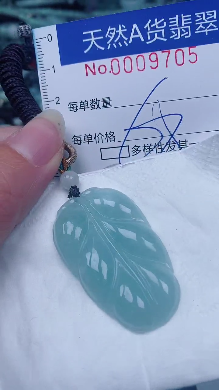翡翠未镶嵌颈饰00009705