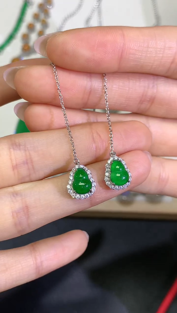 【闪购商品】翡翠颈饰银S925镶嵌团购37