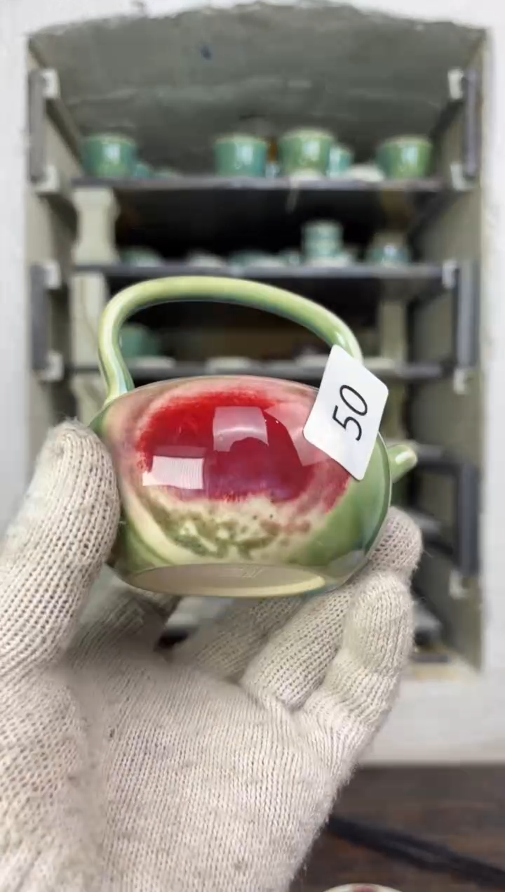 【闪购商品】摆件钧瓷茶器窑变精品