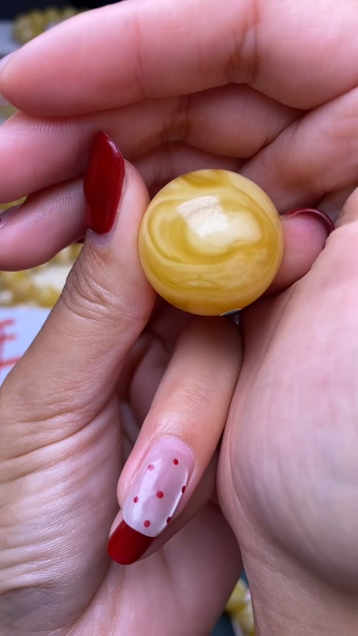 裸石蜜蜡未镶嵌葵.19 尺寸25+微瑕