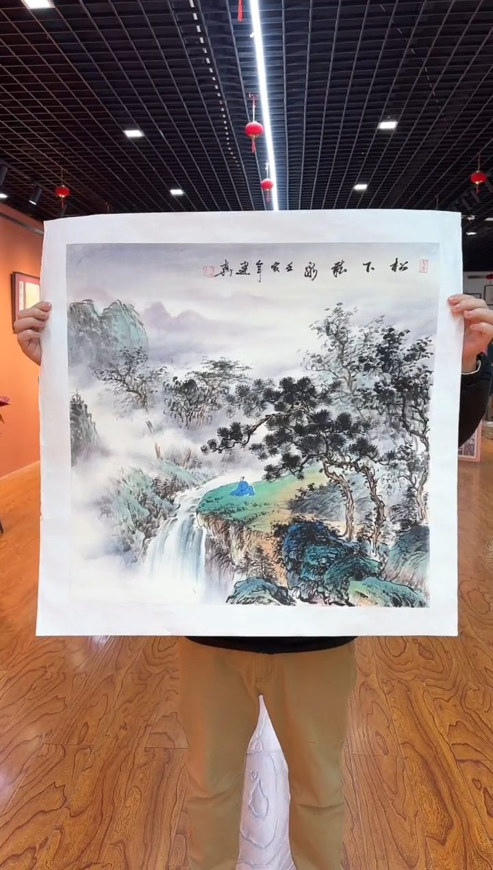 【闪购商品】国画周建真老师绘画作品23-7