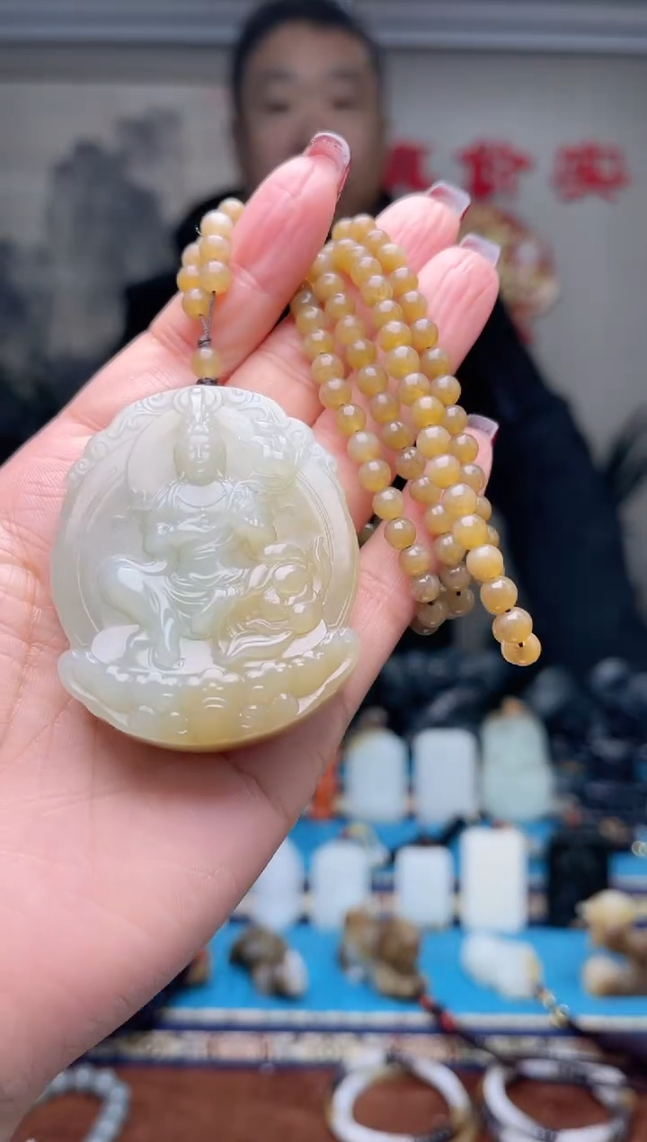 【闪购商品】和田玉挂件未镶嵌1