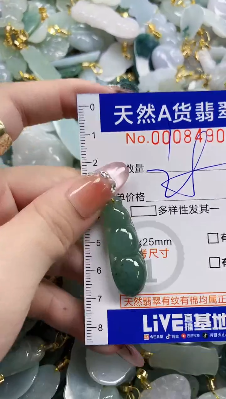 颈饰未镶嵌翡翠天然A货翡翠