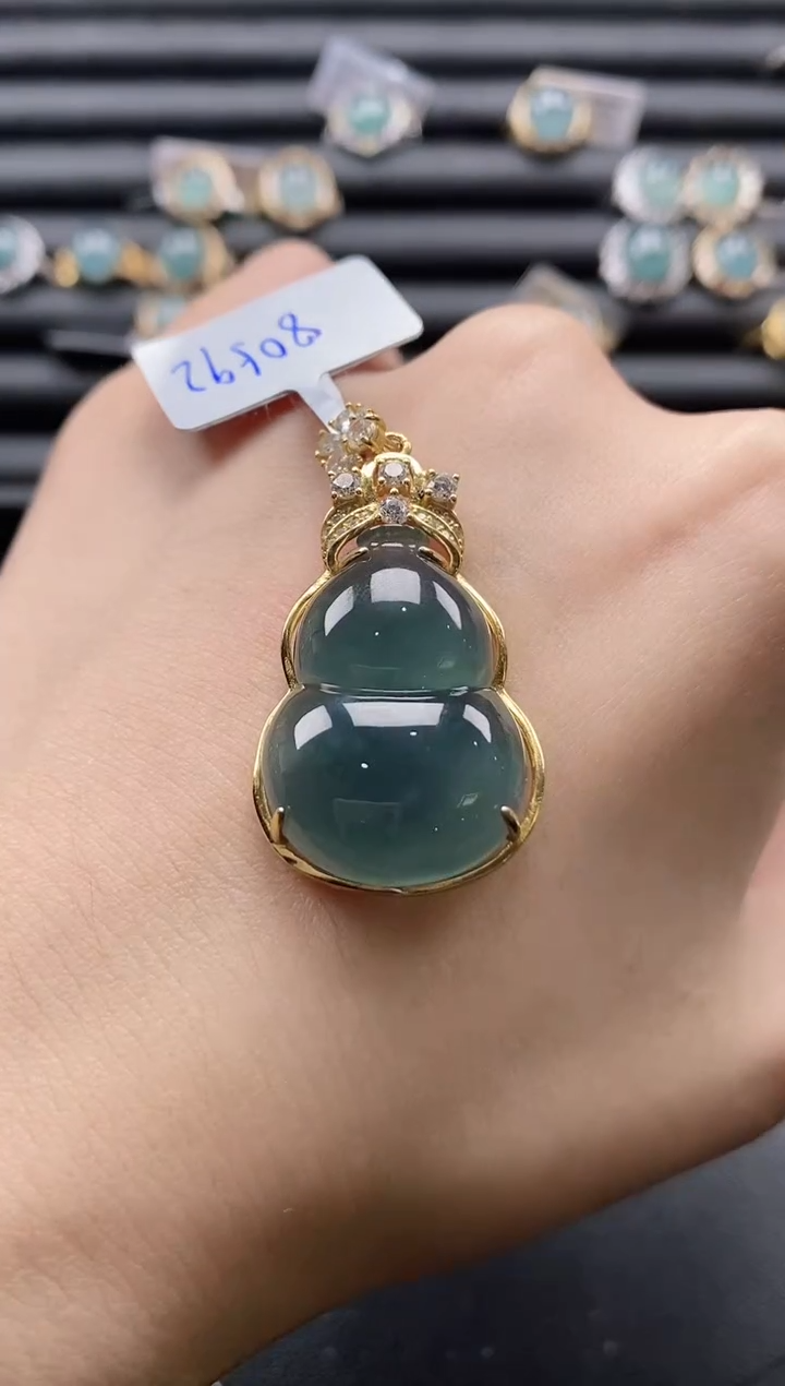 【闪购商品】翡翠戒指银S925镶嵌1111